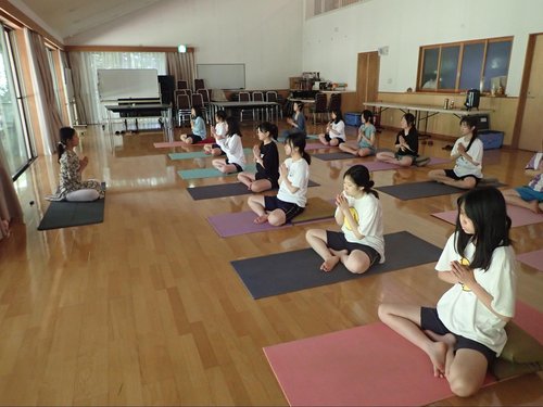 【ヨガ部】１泊2日の合宿を実施しました