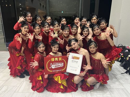 【ダンス部】MUSIC DAYS 東京大会 優秀賞（第３位）を受賞！