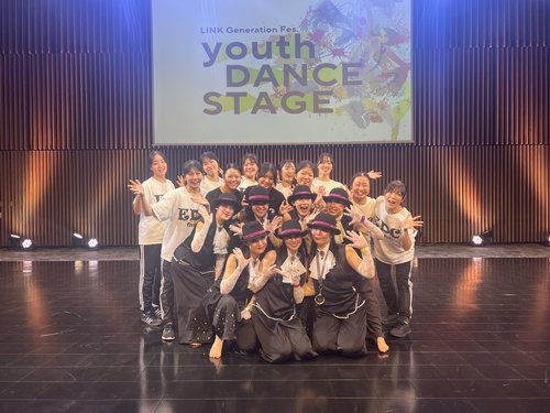 【ダンス部】LINK Generation Fes.　youth DANCE STAGEで最優秀チームに選出されました