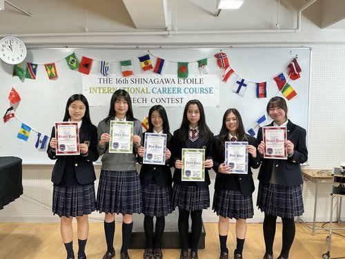 【国際キャリアコース】校内スピーチコンテストを開催！