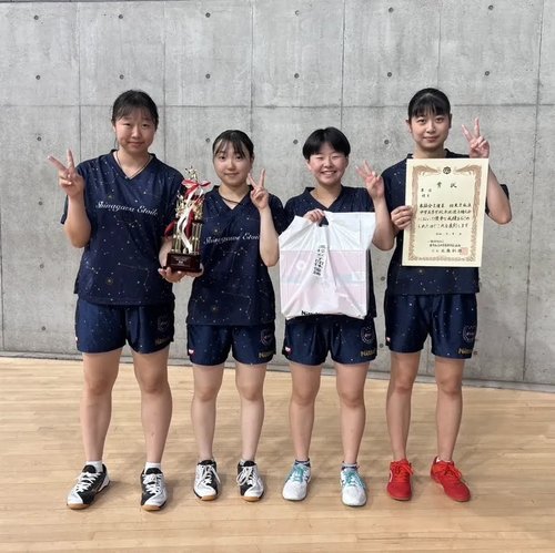 【卓球部】『東京私立中学高等学校卓球選手権大会』で優勝！